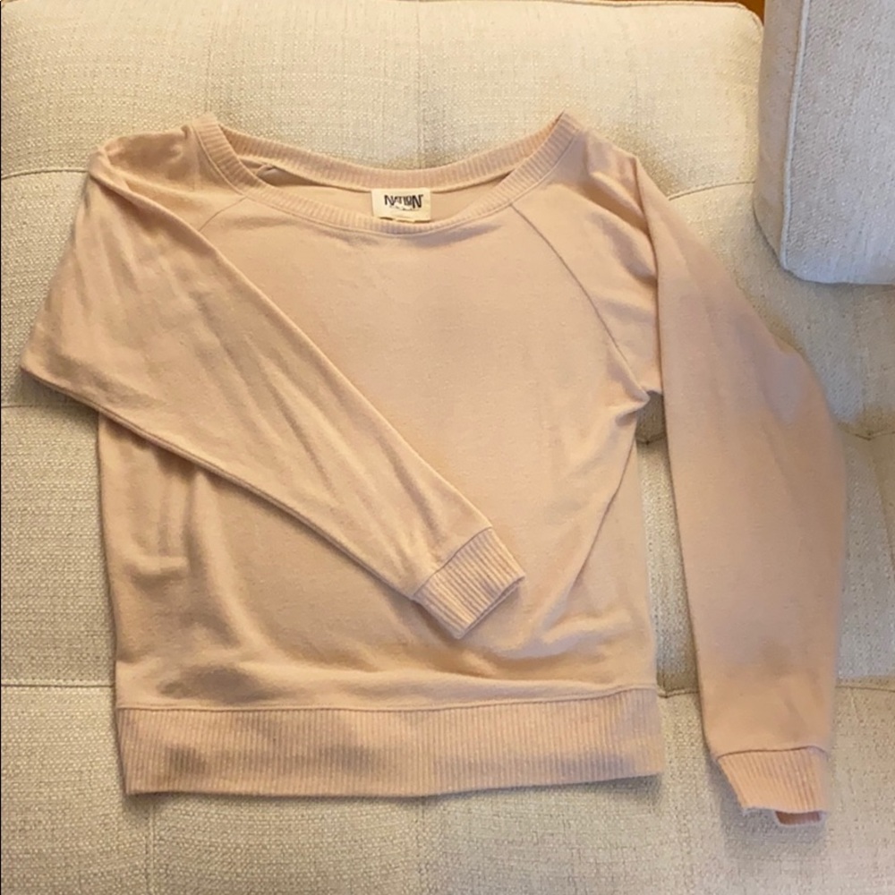 Nation pink sweater | S